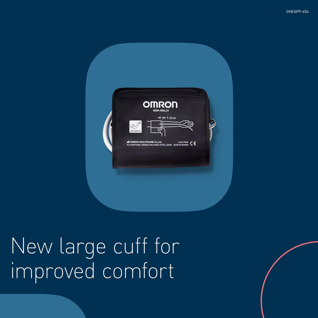 Omron M2+ Upper Arm Blood Pressure Monitor (HEM-7188-LE) Image https://cdn11.bigcommerce.com/s-g585yu857h/images/stencil/1280w/products/12045/20424/Product_Detail_Page-20230415_Square_1080x1080px_M2_UK_24__96292.1782903102.jpg1