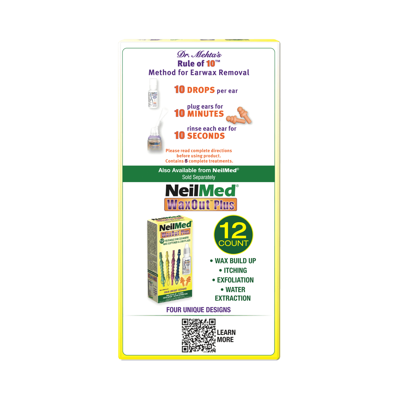 Neilmed Clear Canal 75 ml (Ear Wax Removal Complet Kit) Image https://cdn11.bigcommerce.com/s-g585yu857h/images/stencil/1280w/products/12046/19466/2729-ENU-US-Rev9-Right-panel__51580.1760625050.png1