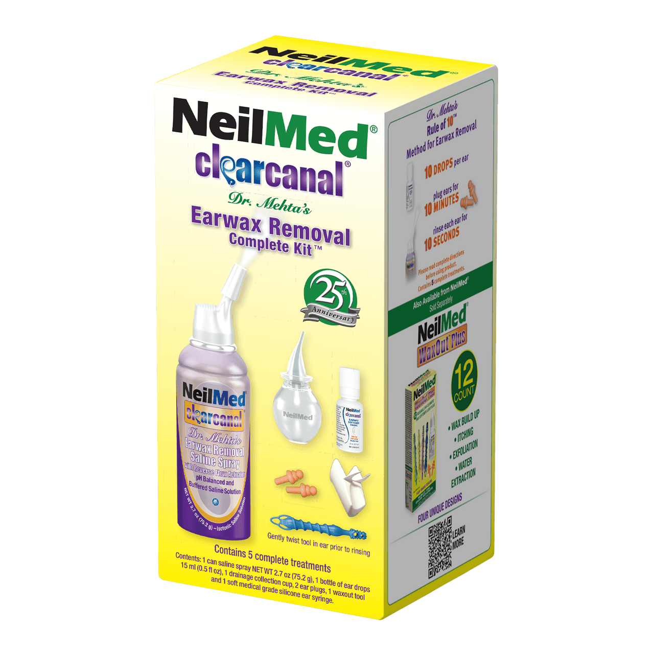Neilmed Clear Canal 75 ml (Ear Wax Removal Complet Kit) Image https://cdn11.bigcommerce.com/s-g585yu857h/images/stencil/1280w/products/12046/19469/2729-ENU-US-Rev9-Left__87377.1782902868.png1