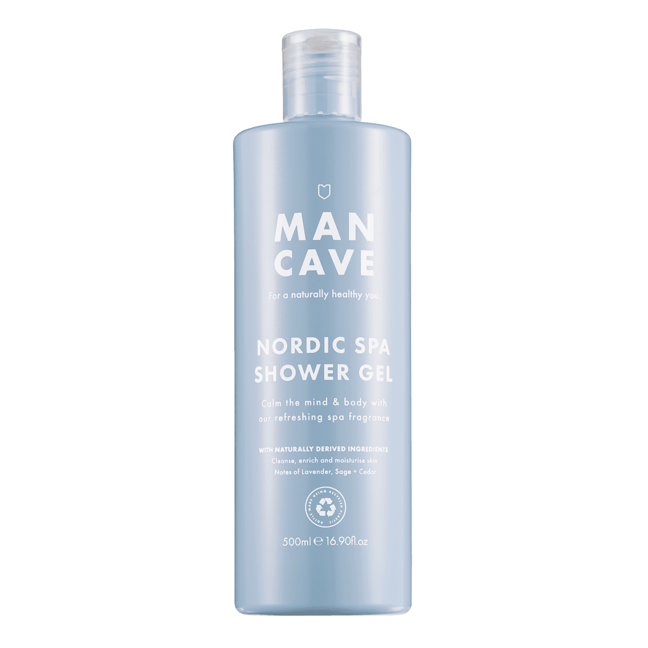 Mancave Nordic Spa Shower Gel 500ml Image 1