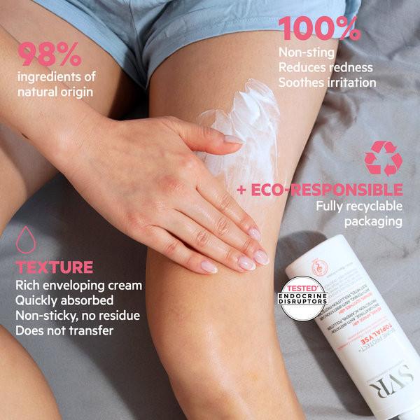 SVR TOPIALYSE Protect+ 48hr Nourishing Body Balm, 400ml Image https://cdn11.bigcommerce.com/s-g585yu857h/images/stencil/1280w/products/12067/22692/163459-4__67799.1761317964.jpg1