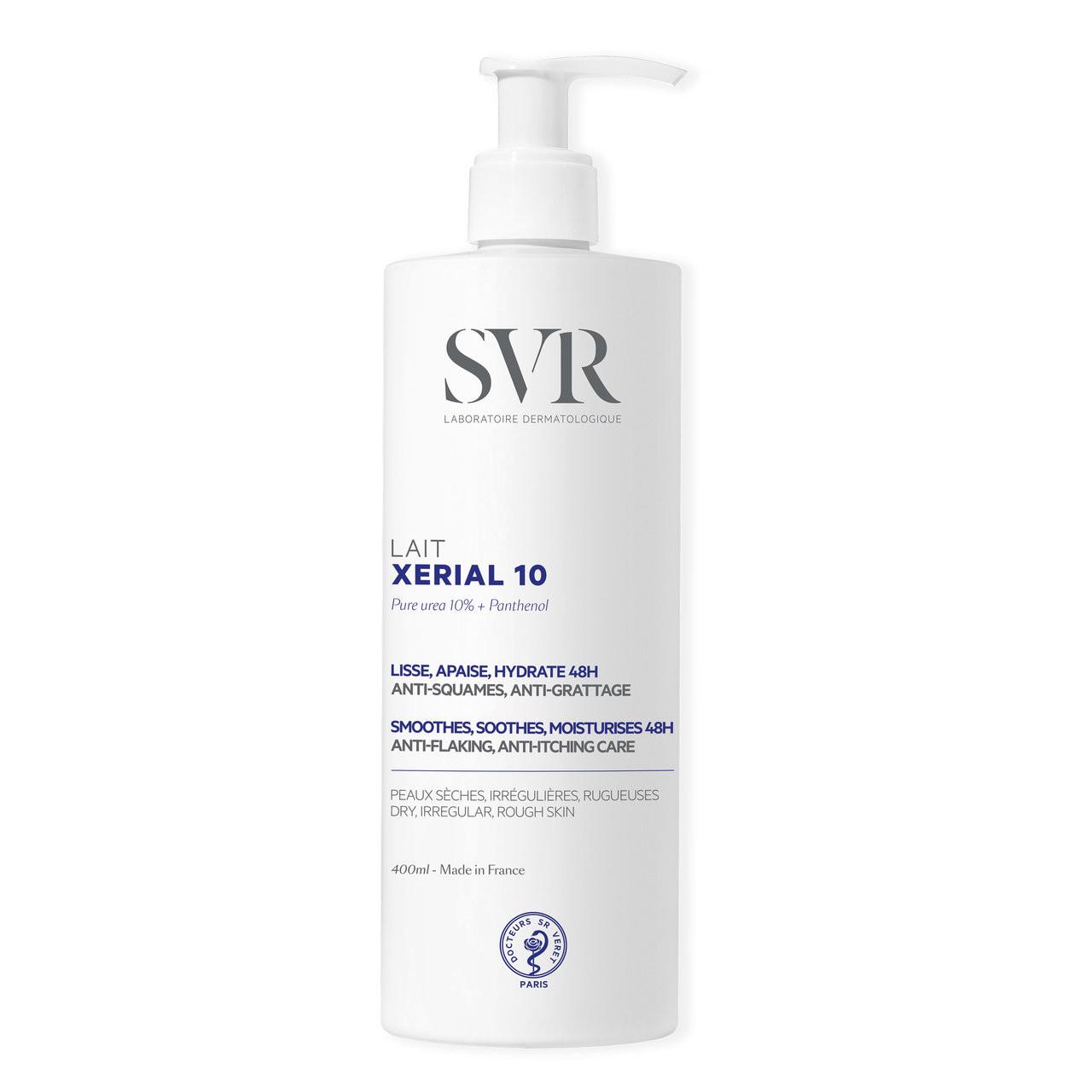 SVR XERIAL 10 Ultra-Rich 48hr Urea Body Moisturiser, 400ml Image 1