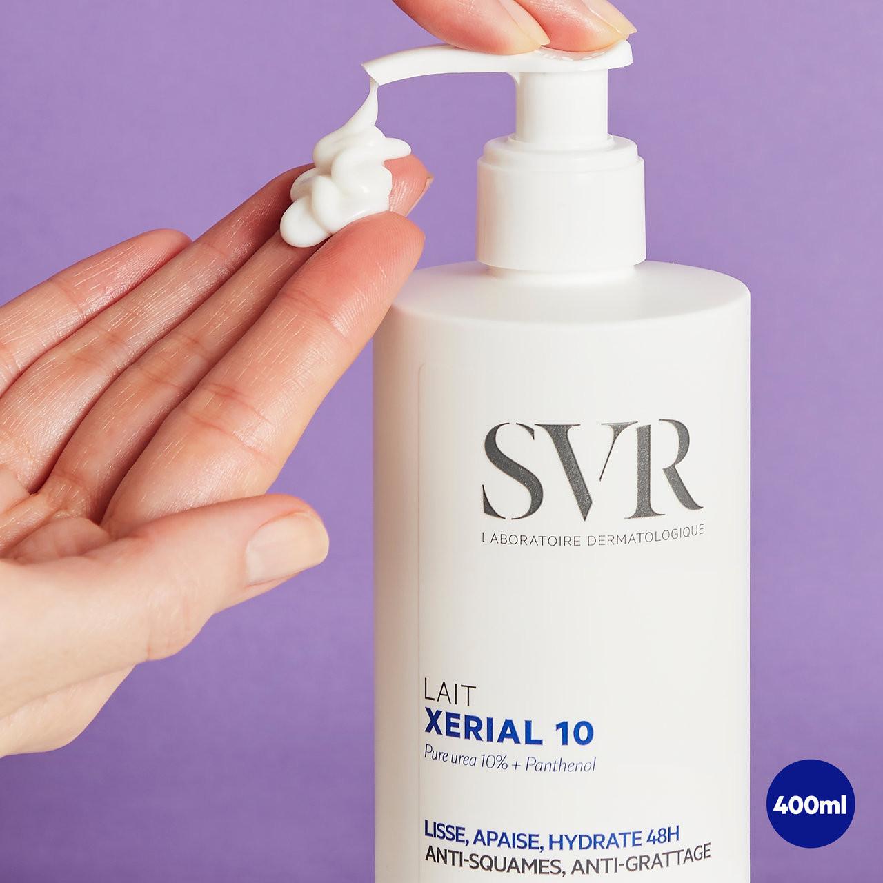 SVR XERIAL 10 Ultra-Rich 48hr Urea Body Moisturiser, 400ml Image https://cdn11.bigcommerce.com/s-g585yu857h/images/stencil/1280w/products/12088/20540/3662361002429_2__99368.1761031741.jpg1