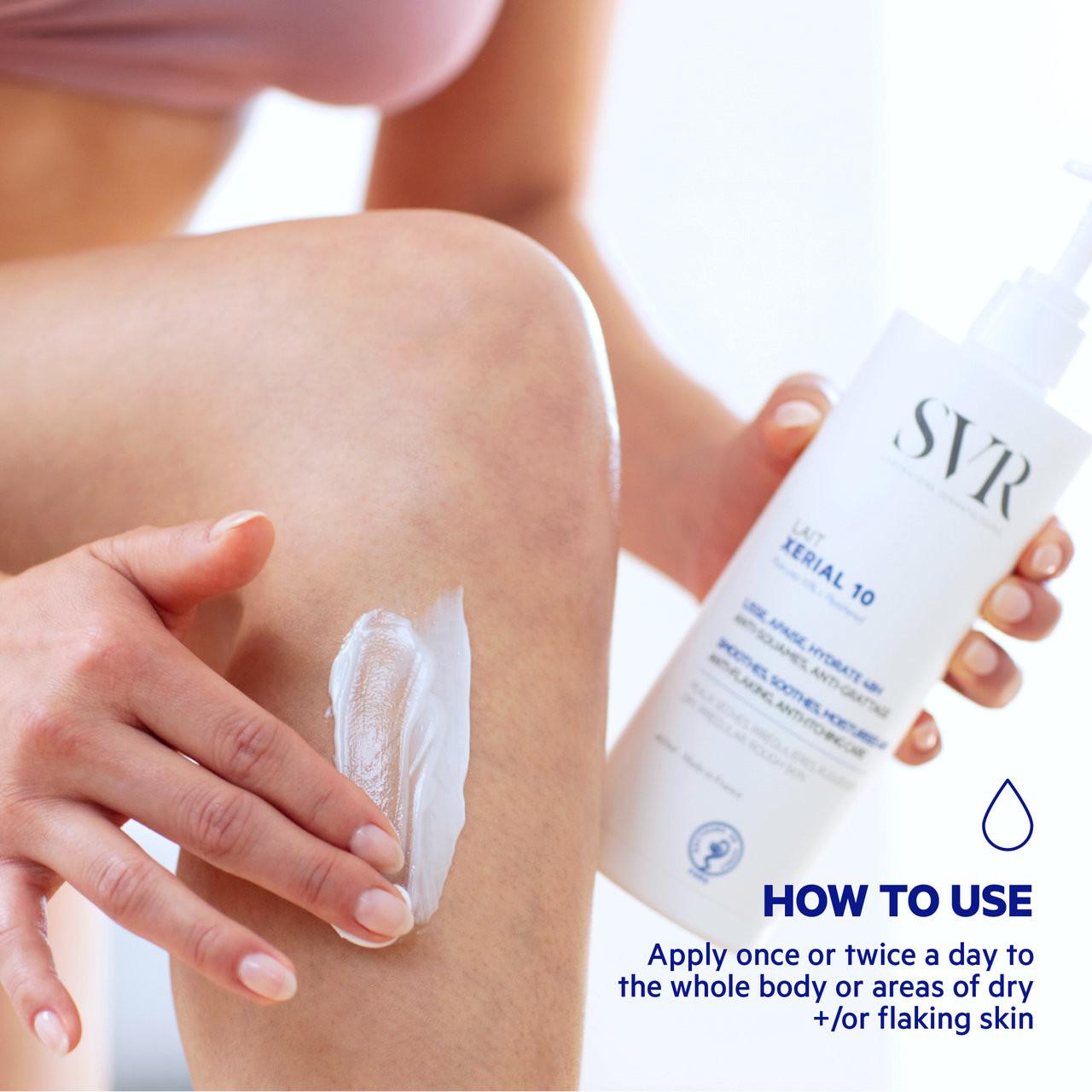 SVR XERIAL 10 Ultra-Rich 48hr Urea Body Moisturiser, 400ml Image https://cdn11.bigcommerce.com/s-g585yu857h/images/stencil/1280w/products/12088/20542/3662361002429_6__99337.1782902946.jpg1