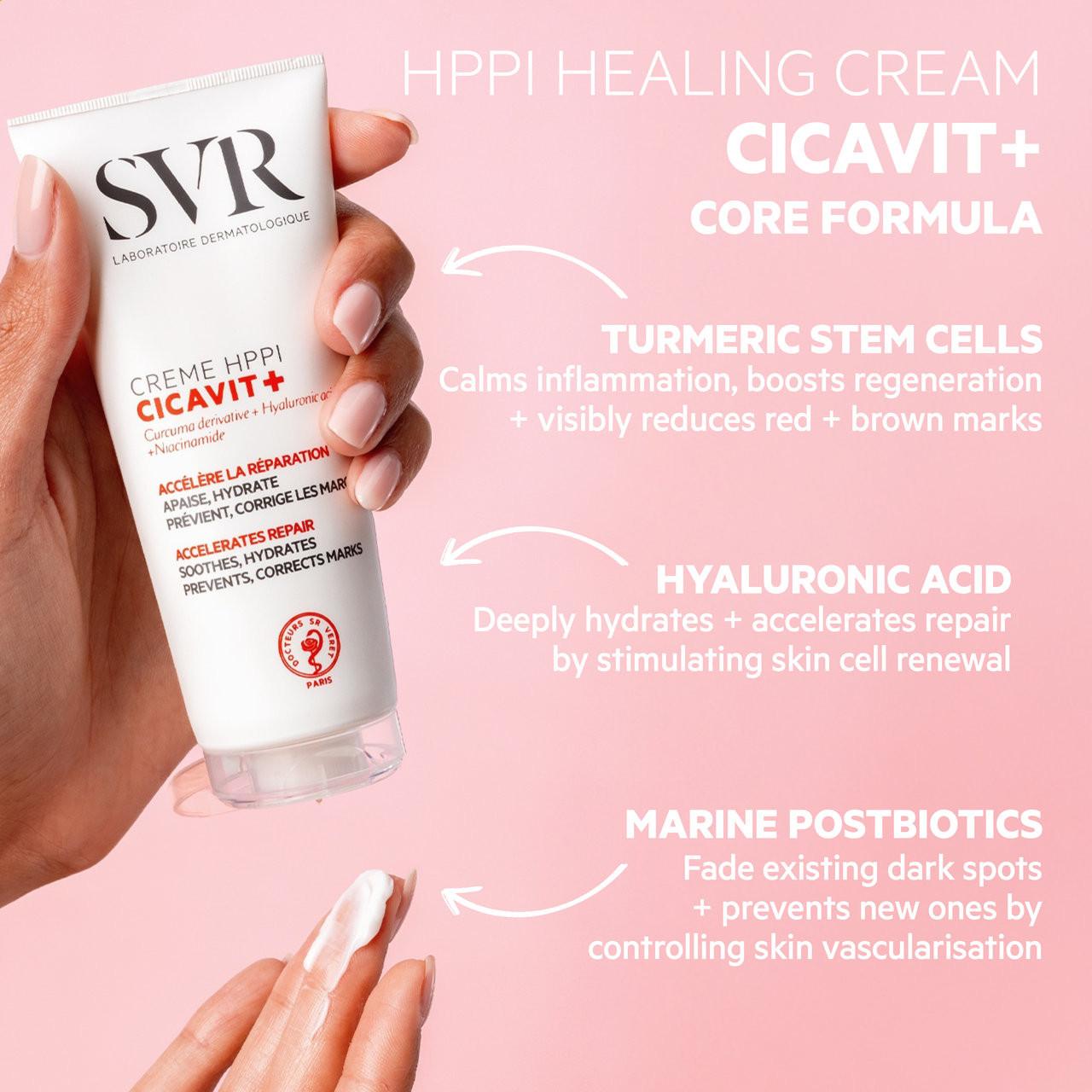 SVR CICAVIT+ HPPI - Healing, Skin-Restoring, Scar & Pigmentation SOS cream, 100ml Image https://cdn11.bigcommerce.com/s-g585yu857h/images/stencil/1280w/products/12099/20480/3662361004638_3__37593.1761319126.jpg1