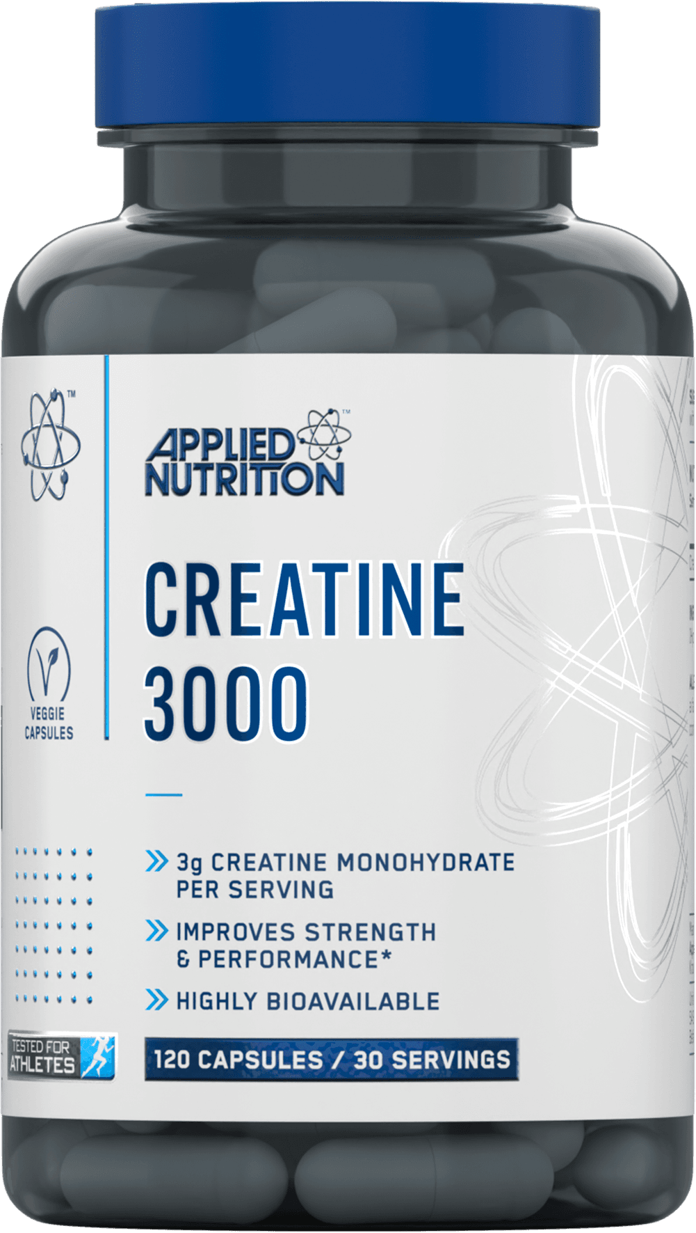 Applied Nutrition Creatine 3000 - 120 Capsules Image 1
