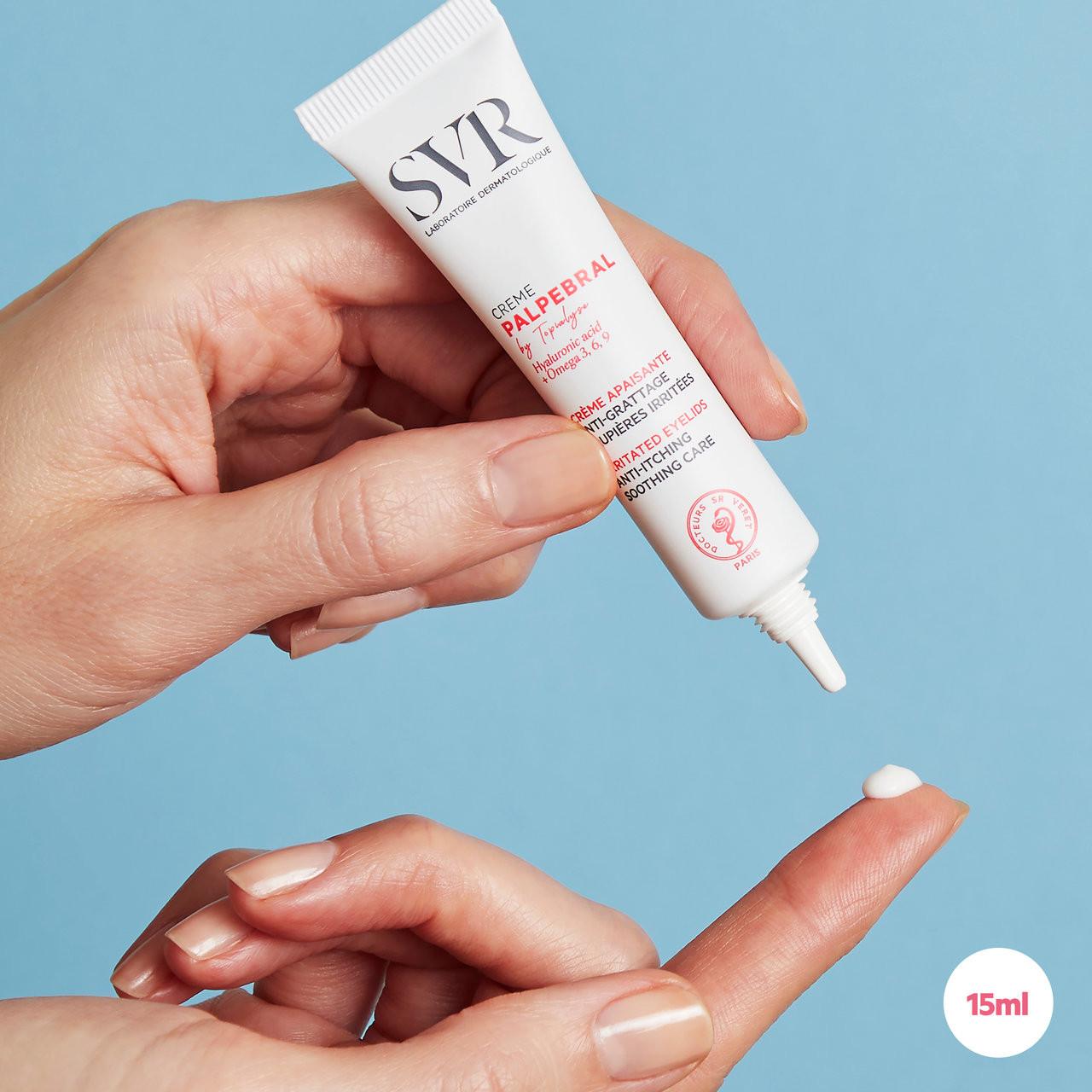 SVR PALPEBRAL Soothing Eczema Eye Cream for Dry Skin, 15ml Image https://cdn11.bigcommerce.com/s-g585yu857h/images/stencil/1280w/products/12106/20483/3401060256340_2__52091.1782902814.jpg1
