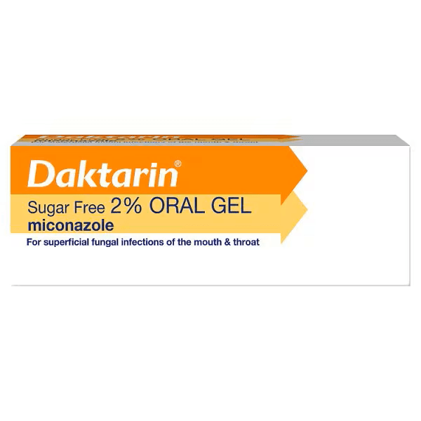 Daktarin Sugar Free 2% Oral Gel 15g Image 1