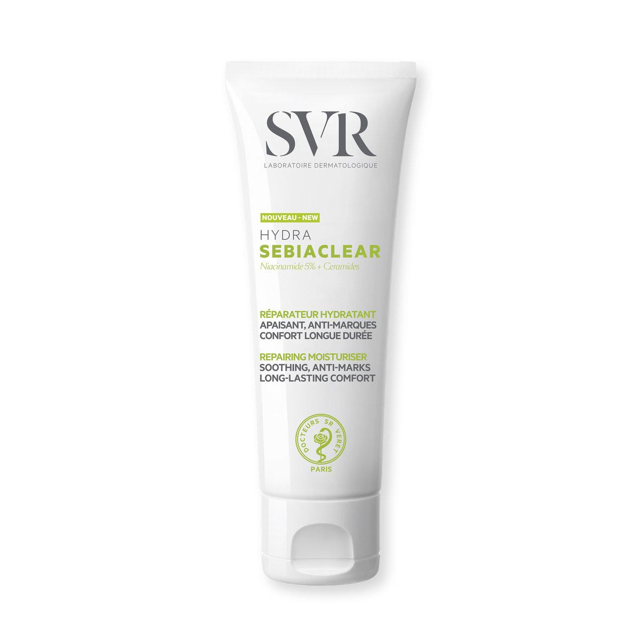 SVR SEBIACLEAR HYDRA Soothing Moisturiser for Oily Skin 40ml Image 1