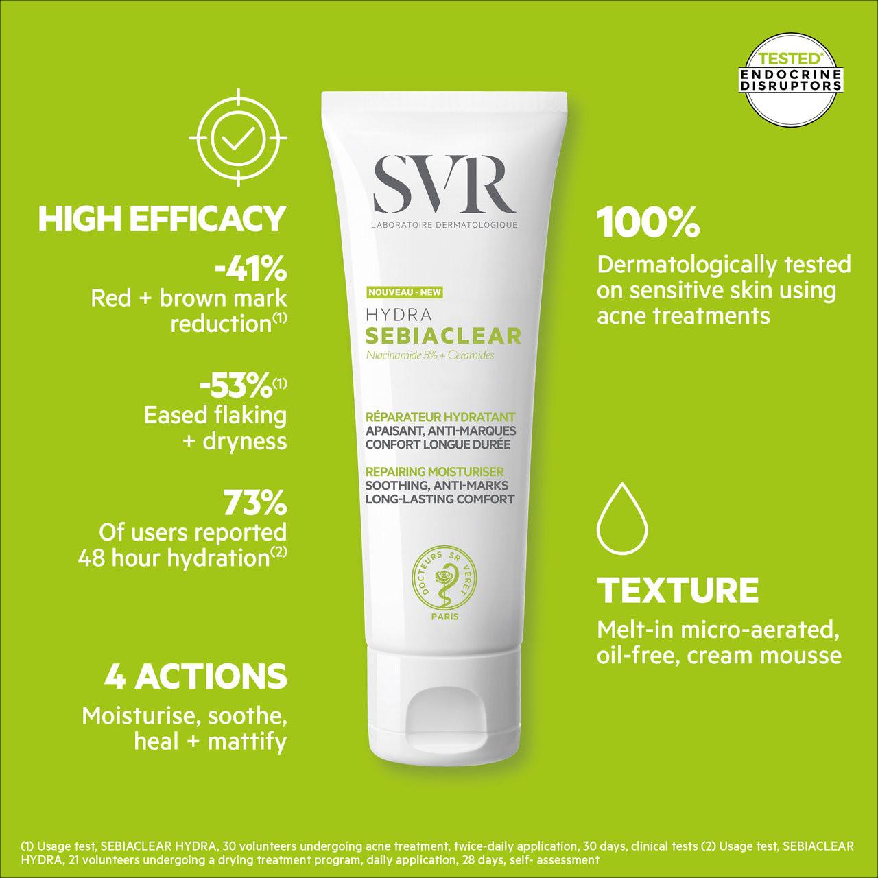 SVR SEBIACLEAR HYDRA Soothing Moisturiser for Oily Skin 40ml Image https://cdn11.bigcommerce.com/s-g585yu857h/images/stencil/1280w/products/12133/20509/3662361003594_3__23460.1782900192.jpg1