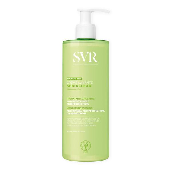 SVR SEBIACLEAR Foaming Salicylic Acid Cleanser, 400ml Image 1