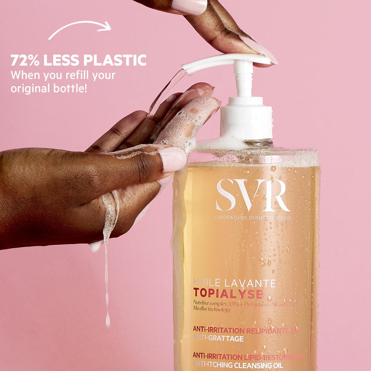 SVR TOPIALYSE Moisturising Face & Body Shower Oil, Refill 1L Image https://cdn11.bigcommerce.com/s-g585yu857h/images/stencil/1280w/products/12168/20530/3662361002016_2__15853.1761031471.jpg1