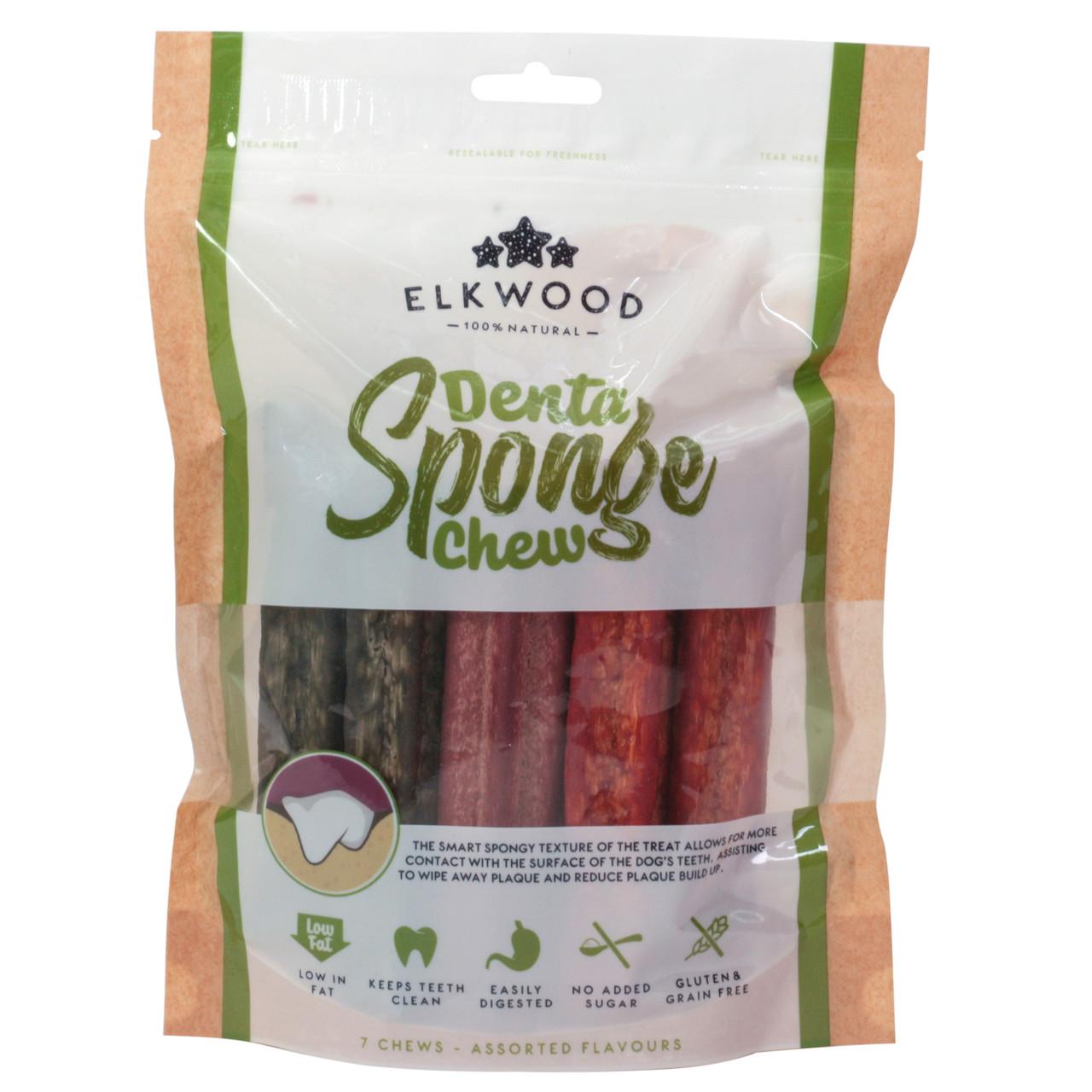 Elkwood Natural Vegetable Sponge Dental Sticks 7pk for Dogs Image https://cdn11.bigcommerce.com/s-g585yu857h/images/stencil/1280w/products/13317/25724/5028804415139-01__33884.1767711482.jpg1