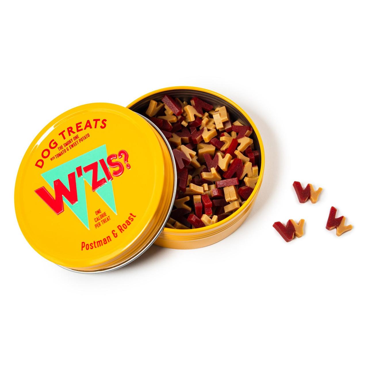 WZIS Healthy Dog Treats (1cal) Postman & Roast 50g Image https://cdn11.bigcommerce.com/s-g585yu857h/images/stencil/1280w/products/13353/22608/W%27ZIS-3F-Healthy-Dog-Treats-%281cal%29-Postman--26-Roast-50g__88424.1761317361.jpg1