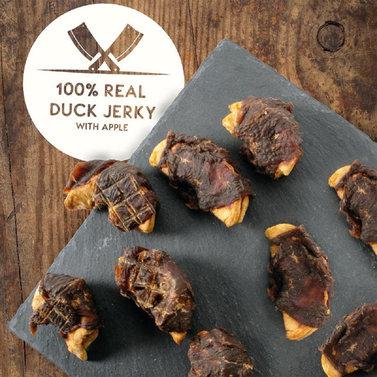 Elkwood Natural Dried Apple Chunks Wrapped With Duck Jerky Dog Treats Image https://cdn11.bigcommerce.com/s-g585yu857h/images/stencil/1280w/products/13417/22804/Elkwood-Natural-Dried-Apple-Chunks-Wrapped-With-Duck-Jerky-Dog-Treats__66994.1761322345.jpg1