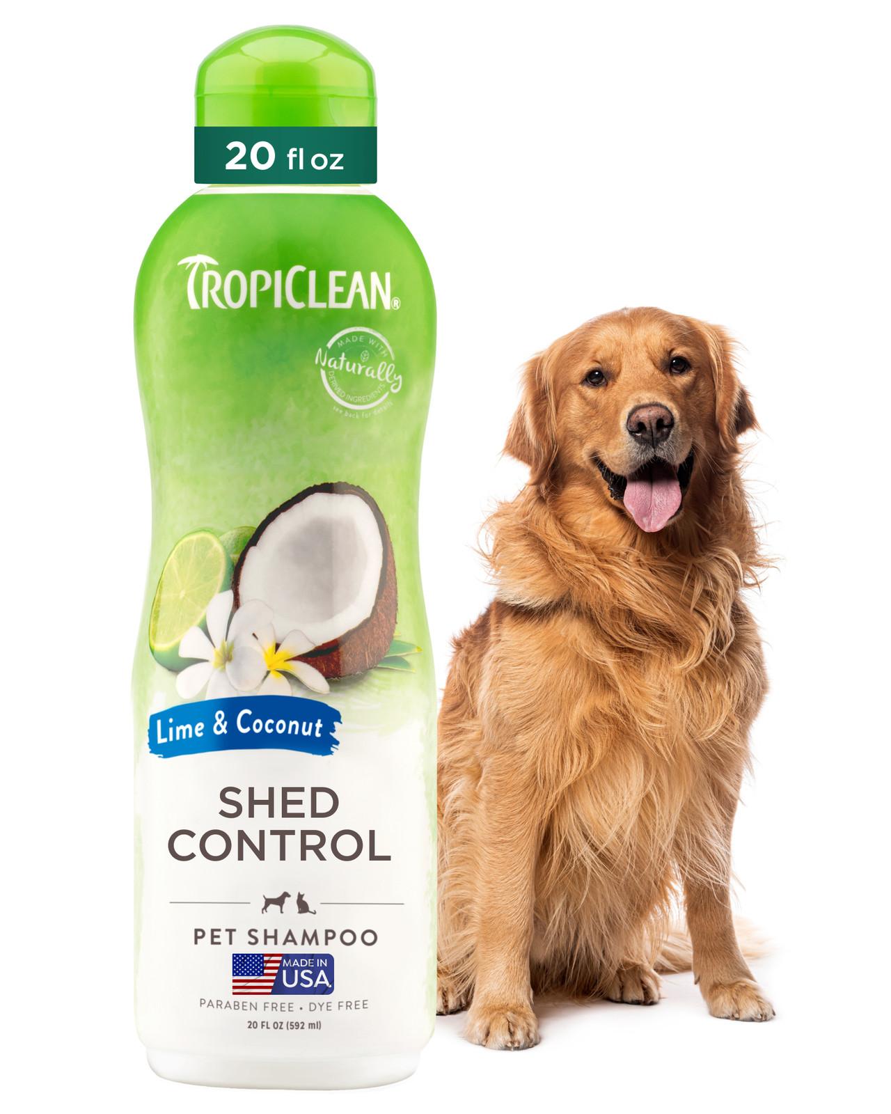 TropiClean Lime and Coconut Shampoo for Dogs and Cats 355ml Image 1