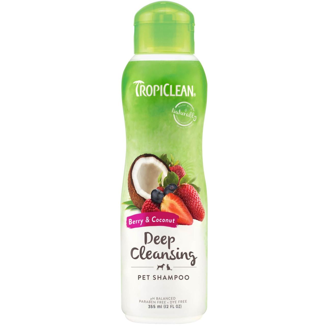 TropiClean Berry and Coconut Shampoo for Dogs and Cats 355ml Image https://cdn11.bigcommerce.com/s-g585yu857h/images/stencil/1280w/products/13471/22125/TropiClean-Berry-and-Coconut-Shampoo-355ml__81251.1761055753.jpg1