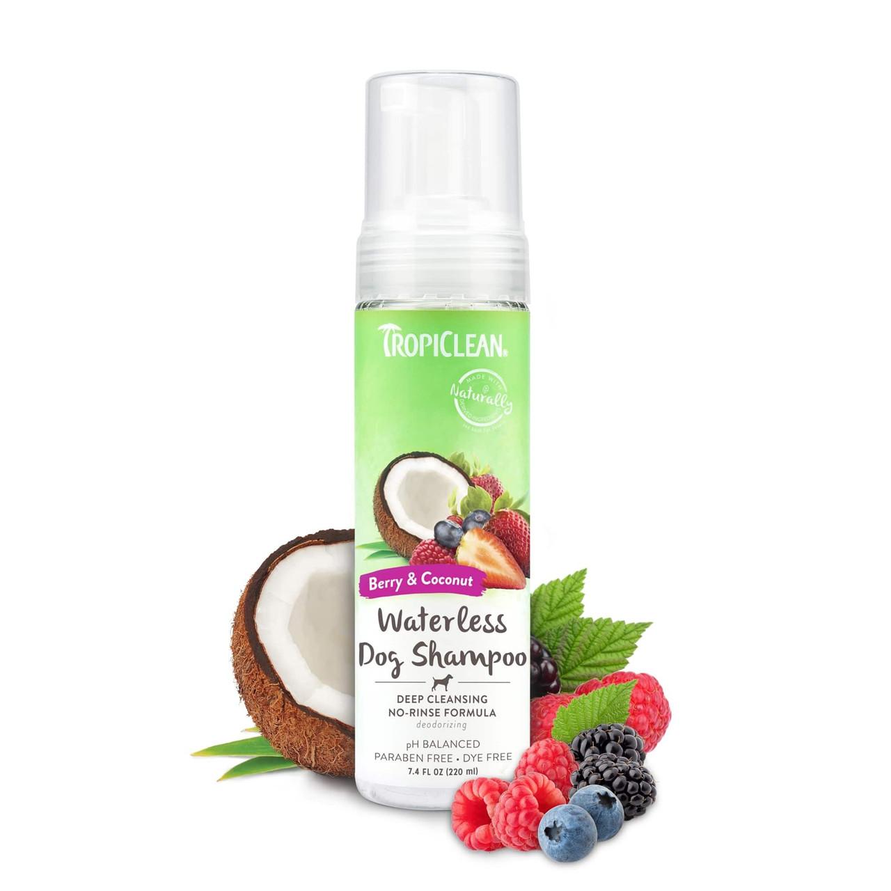 TropiClean Waterless Shampoo Deep Cleaning for Dogs 220ml Image https://cdn11.bigcommerce.com/s-g585yu857h/images/stencil/1280w/products/13495/22923/TropiClean-Waterless-Shampoo-Deep-Cleaning-220ml__50064.1761322437.jpg1
