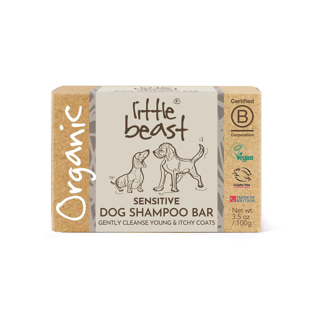 Little Beast Sensitive Dog Shampoo Bar 100g Image https://cdn11.bigcommerce.com/s-g585yu857h/images/stencil/1280w/products/13645/22290/Little-Beast-Sensitive-Dog-Shampoo-Bar-100g__91140.1761055858.jpg1