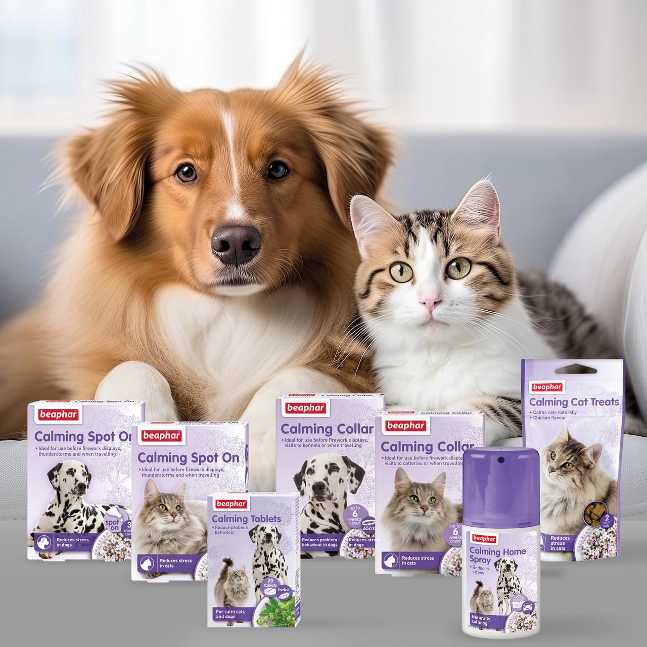 Beaphar Calming Home Spray for Dogs and Cats 125ML Image https://cdn11.bigcommerce.com/s-g585yu857h/images/stencil/1280w/products/13800/22862/Beaphar-Calming-Home-Spray--125ML__10847.1783595174.jpg1