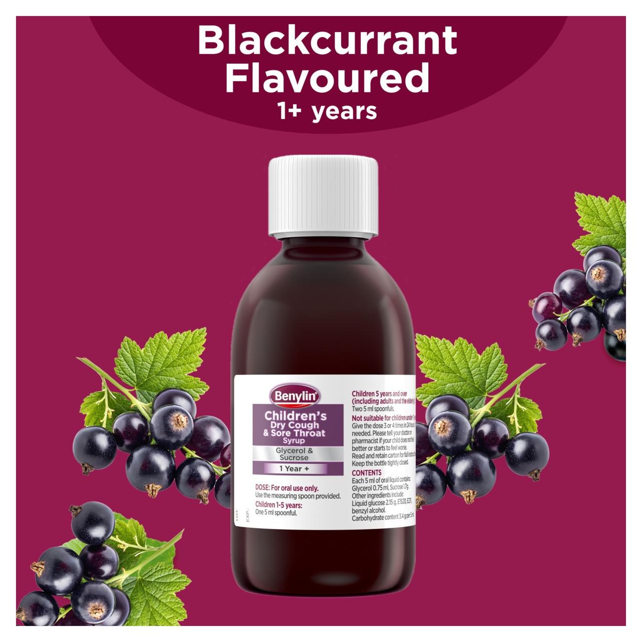 Benylin Children's Dry Cough and Sore Throat Syrup 125ml Image https://cdn11.bigcommerce.com/s-g585yu857h/images/stencil/1280w/products/13885/33590/03574661237008_T65___37200.1783004824.jpg1
