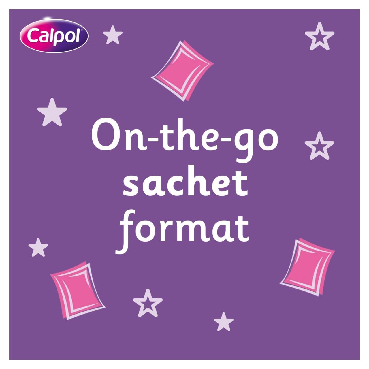 Calpol Sugar Free Suspension 2+ 5ml 12 Sachets Image https://cdn11.bigcommerce.com/s-g585yu857h/images/stencil/1280w/products/13891/38456/05010123719982_T63___64595.1787936884.jpg1