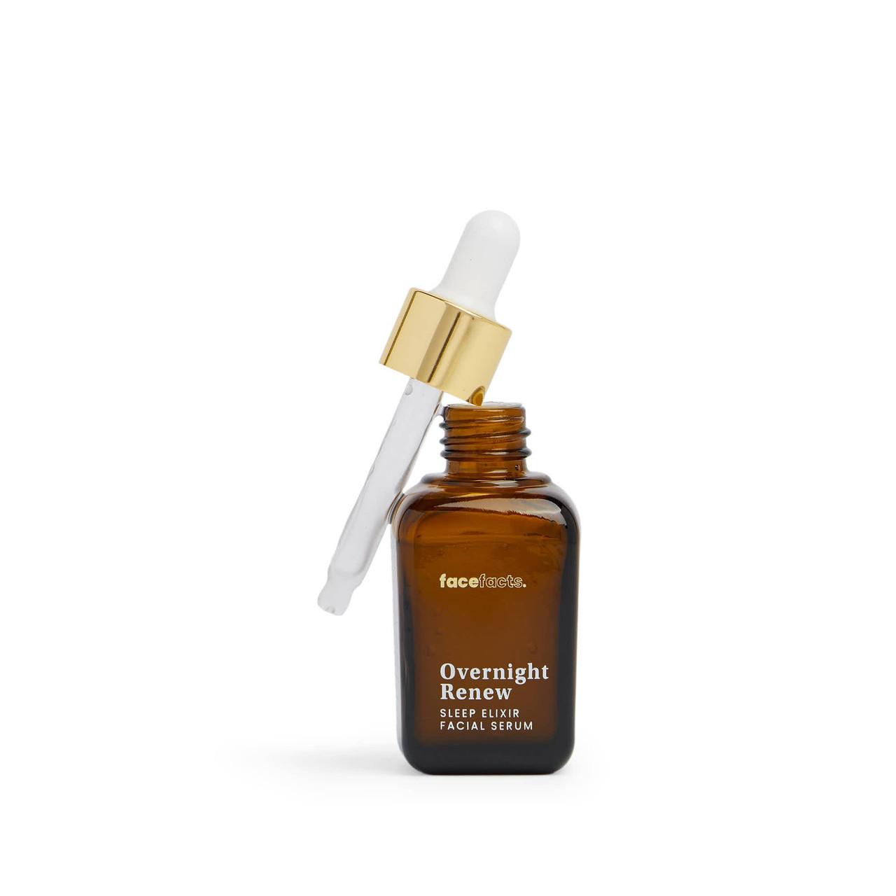 Face Facts Overnight Renew - Sleep Elixir Facial Serum 30ml Image https://cdn11.bigcommerce.com/s-g585yu857h/images/stencil/1280w/products/13895/23951/5031413940749_2__94264.1783595264.jpg1