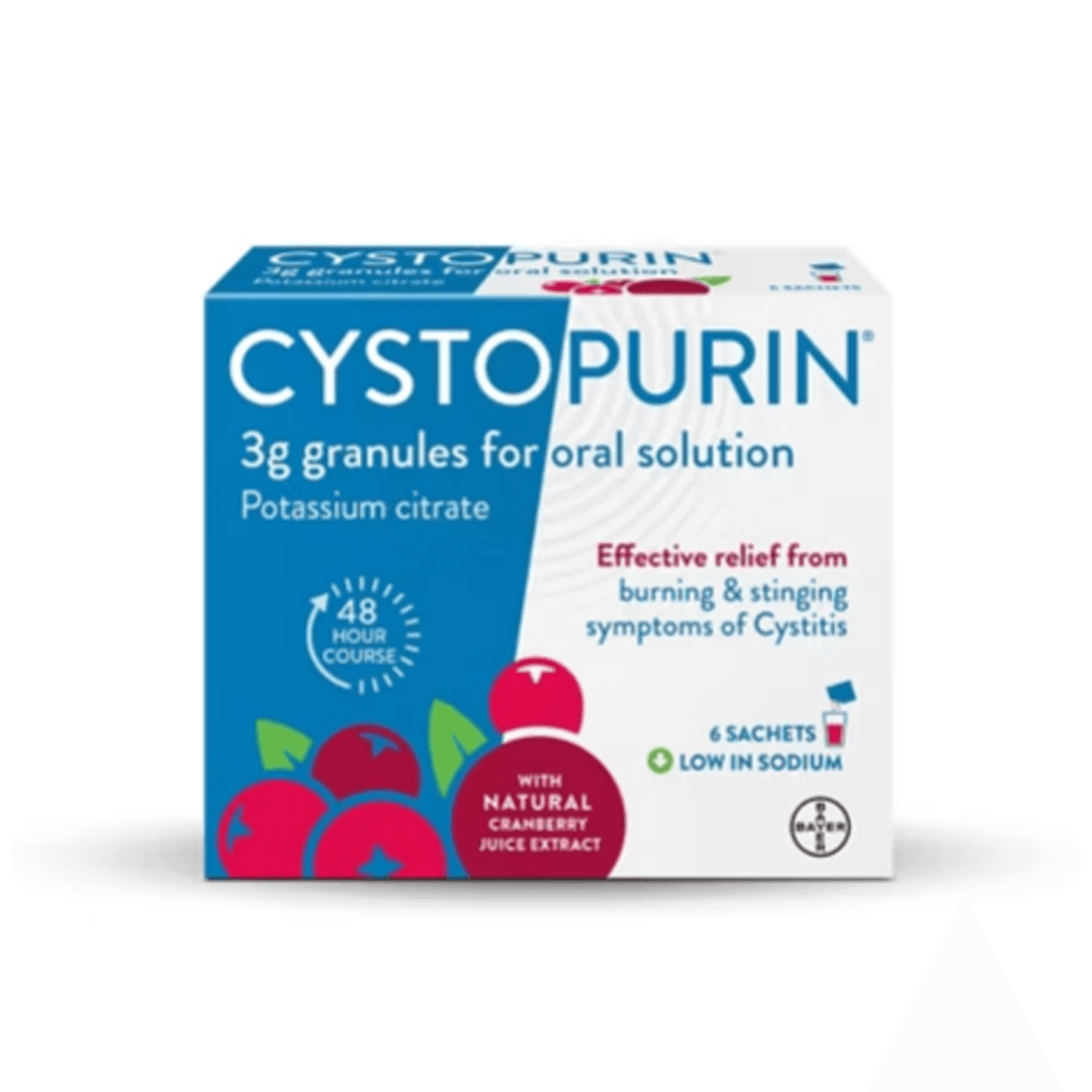 CystoPurin Cranberry Flavoured Sachet 3g x6 Image 1