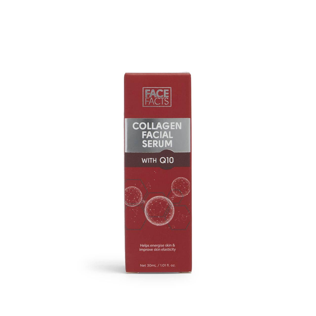 Face Facts Collagen & Q10 Face Serum 30ml Image 1