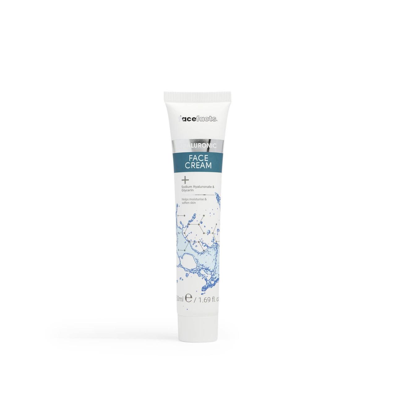 Face Facts Hyaluronic Face Cream 50ml Image 1