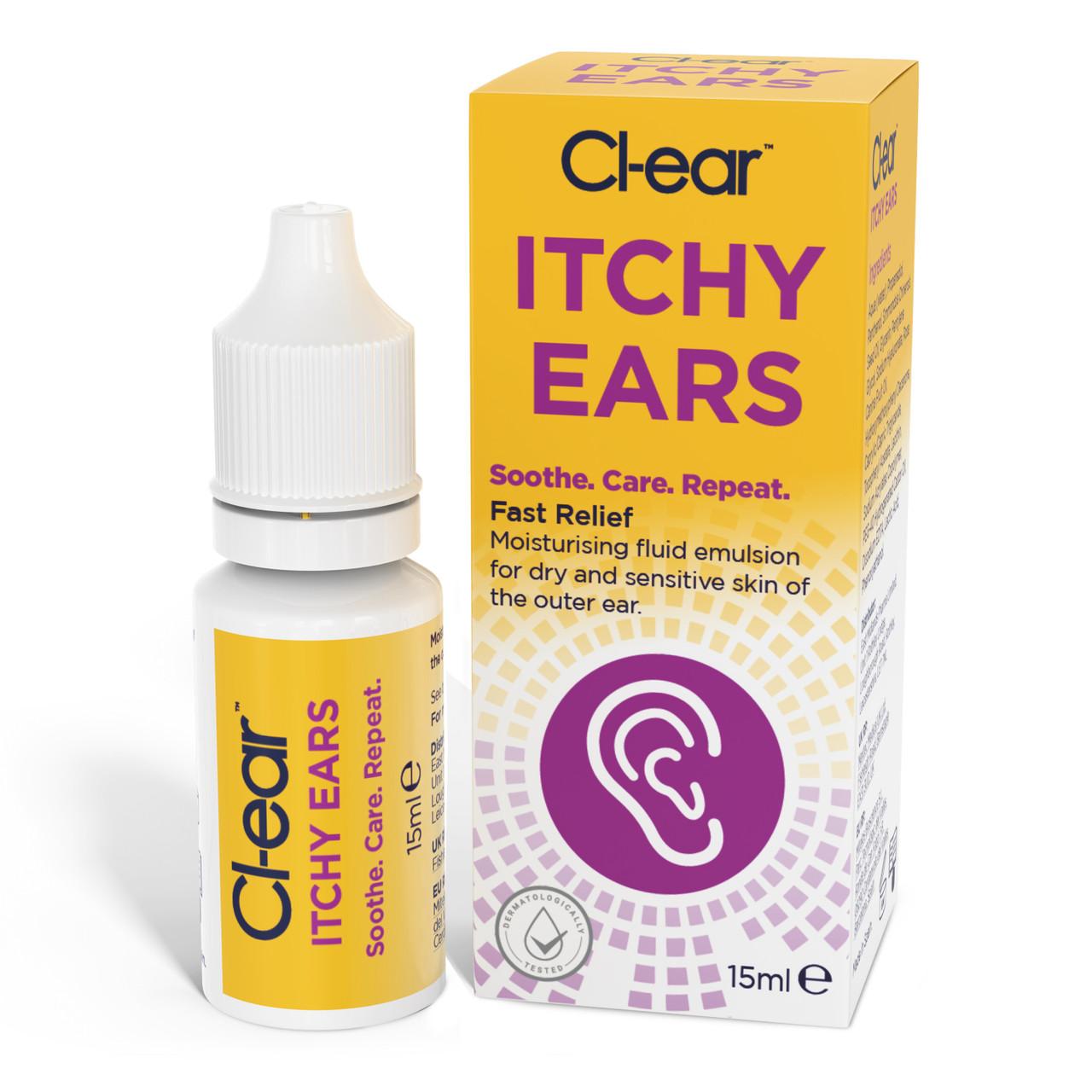 Cl-ear Itchy Ear Drops 15ml Image 1