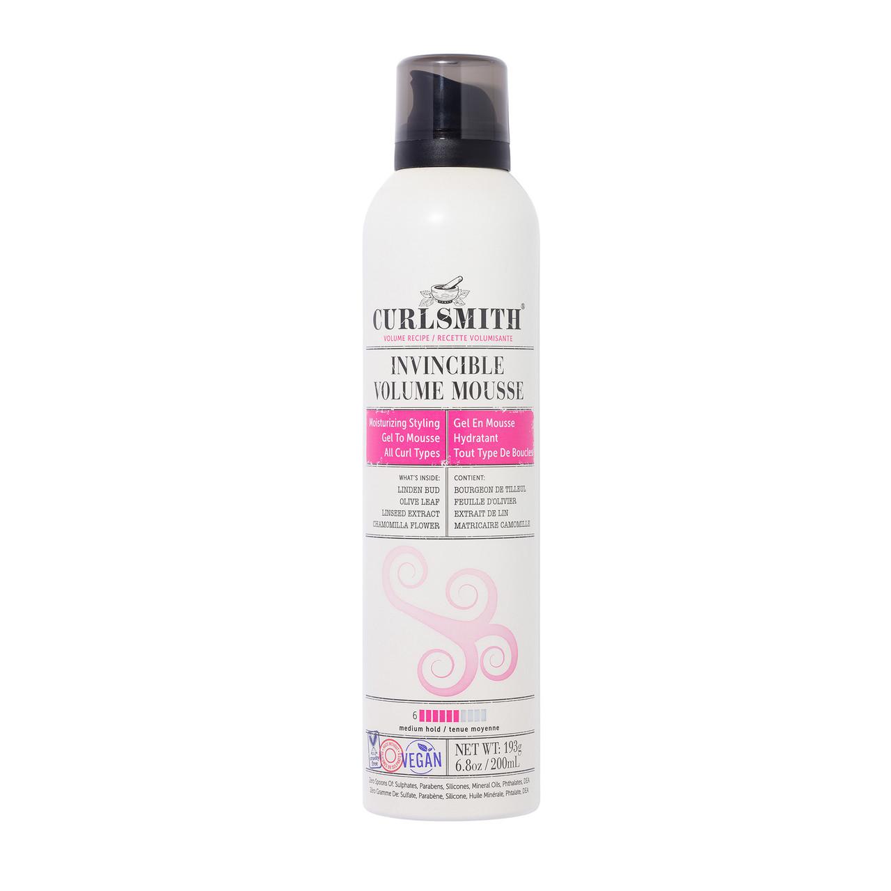 Curlsmith Invincible Volume Mousse 200ml Image 1