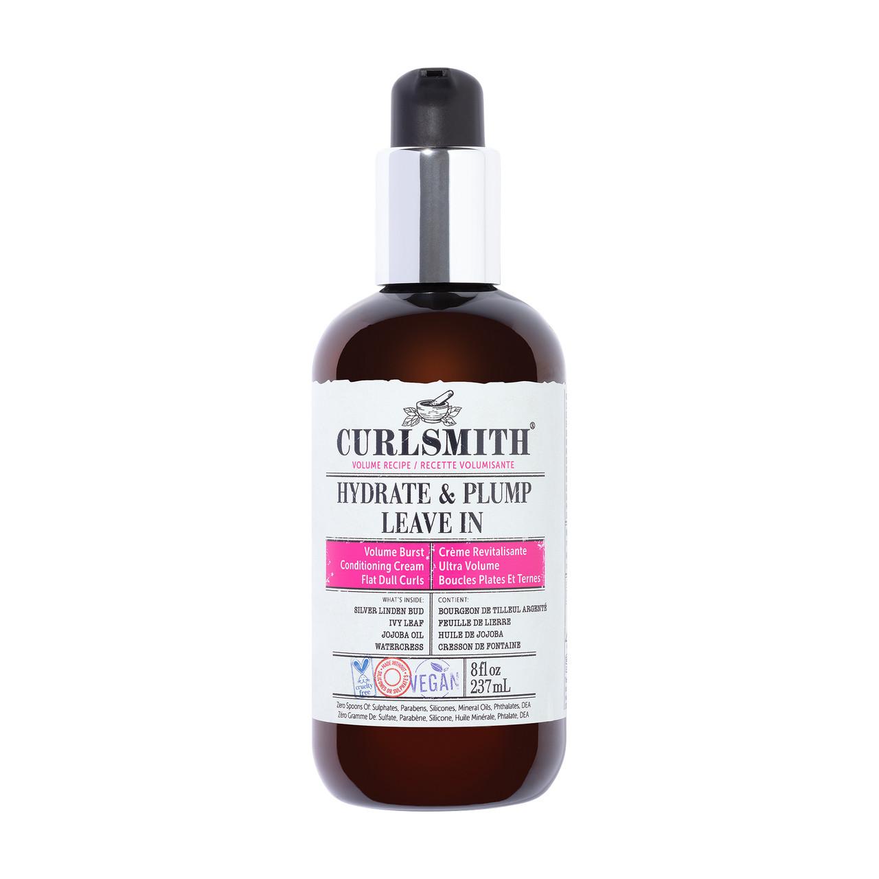 Curlsmith Hydrate & Plump Leave-In Conditioner 237ml Image 1