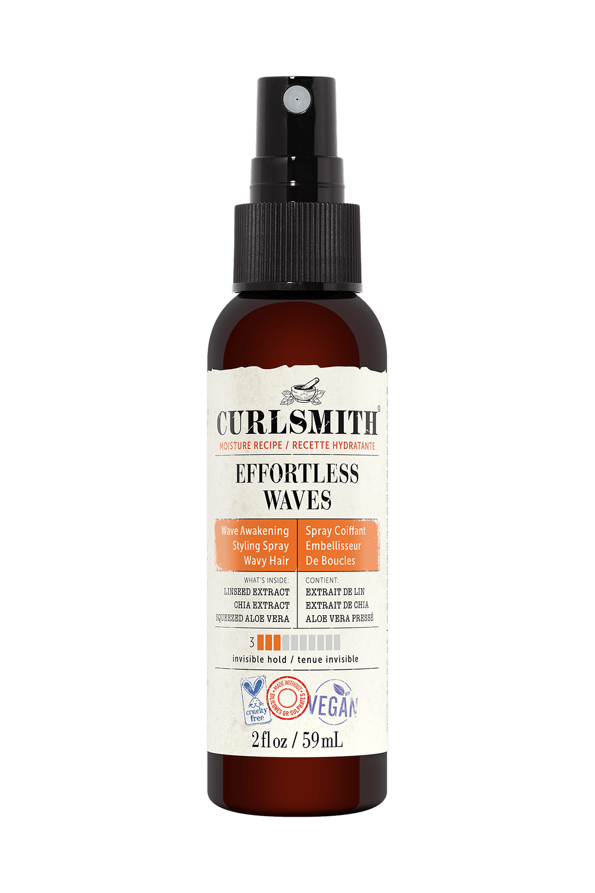 Curlsmith Effortless Waves Styling Spray 59ml Image 1