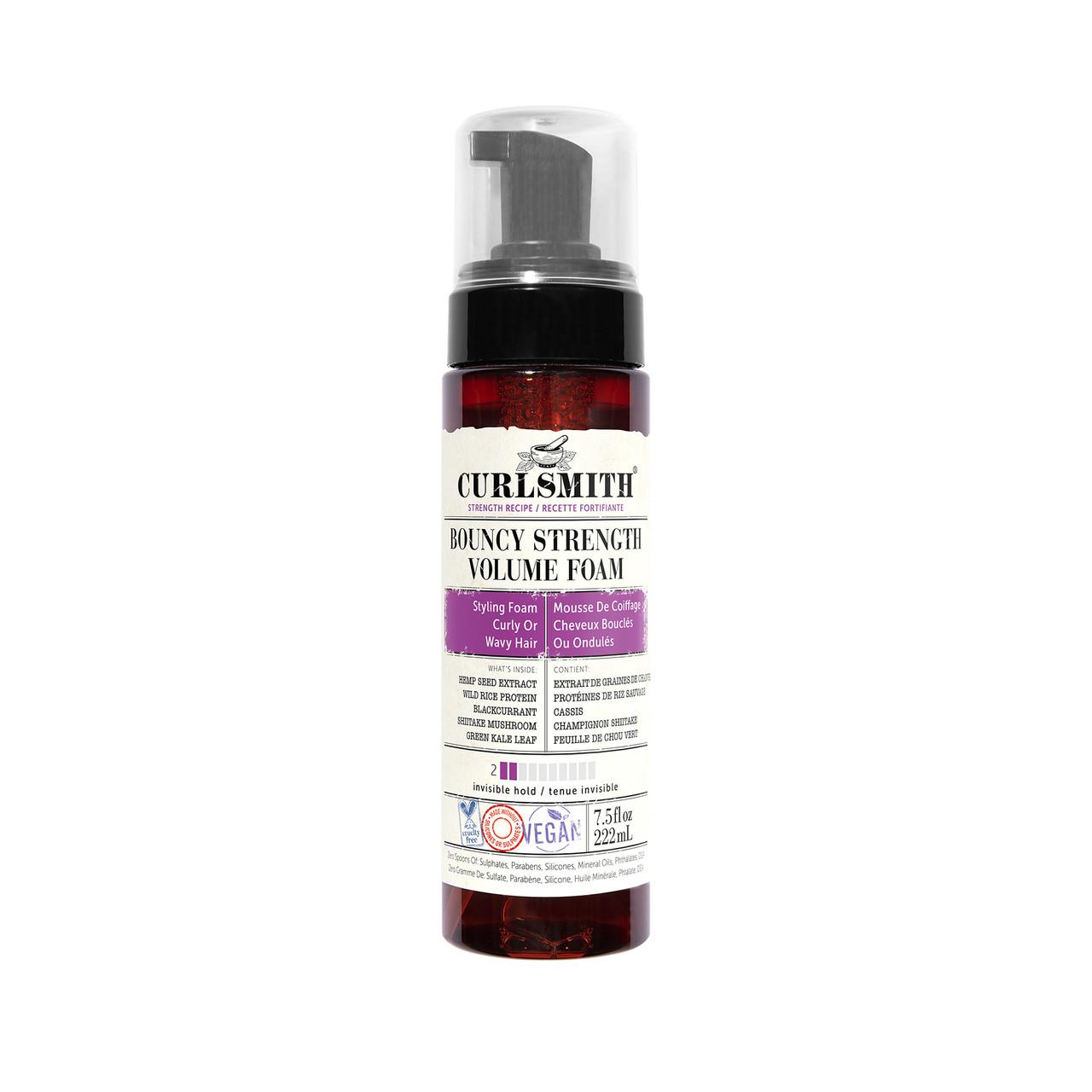 Curlsmith Bouncy Strength Volume Foam 222ml Image 1