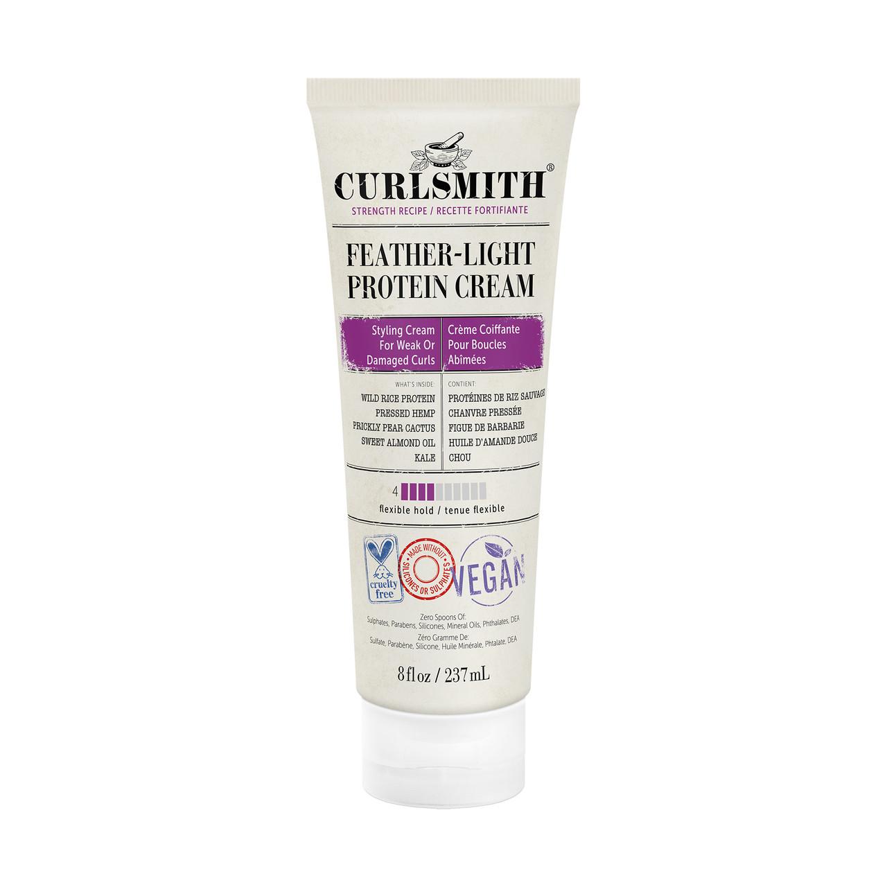 Curlsmith Feather-Light Protein Cream 237ml Image 1