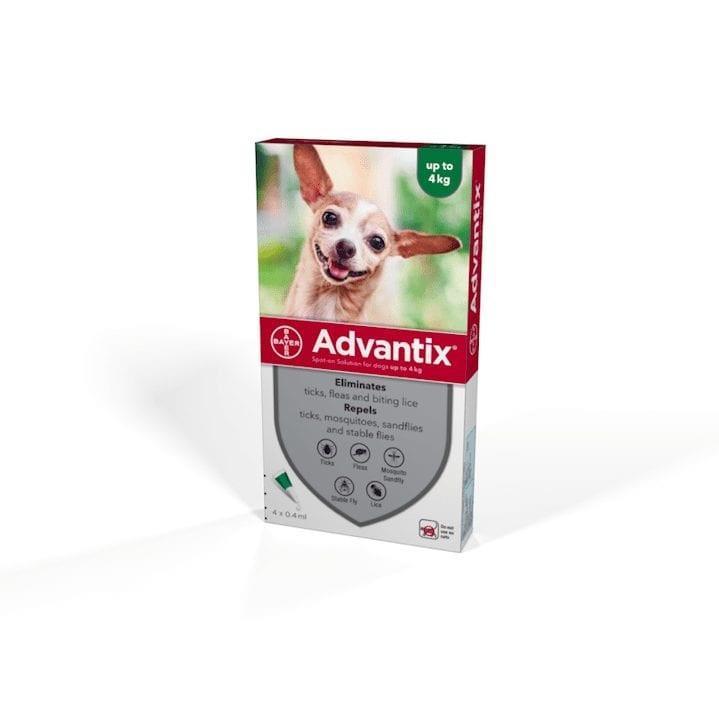 Advantix Spot On Solution for Dogs Image https://cdn11.bigcommerce.com/s-g585yu857h/images/stencil/1280w/products/13999/24183/Advantix-Spot-On-Solution-for-Dogs-Pack-of-4-40-Small-Dog-up-to-4kg__60582.1764229445.jpg1