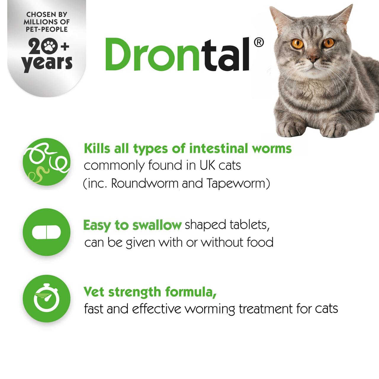 Drontal XL Wormer Tablets for Large Cats - Single tablet Image https://cdn11.bigcommerce.com/s-g585yu857h/images/stencil/1280w/products/14003/31673/Drontal_XL_Wormer_Tablets_for_Large_Cats_-_Single_tablet_04__87496.1779882070.jpg1