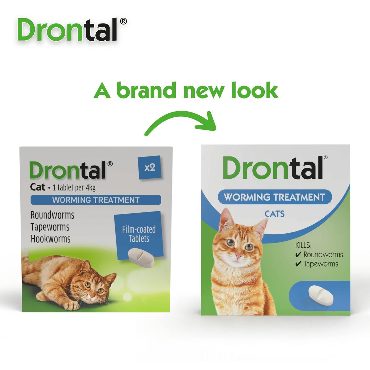 Drontal Wormer Tablets for Small & Medium Cats - Single tablet Image https://cdn11.bigcommerce.com/s-g585yu857h/images/stencil/1280w/products/14121/31662/Drontal_Wormer_Tablets_for_Small_Medium_Cats_-_Single_tablet_02__14542.1779881751.jpg1