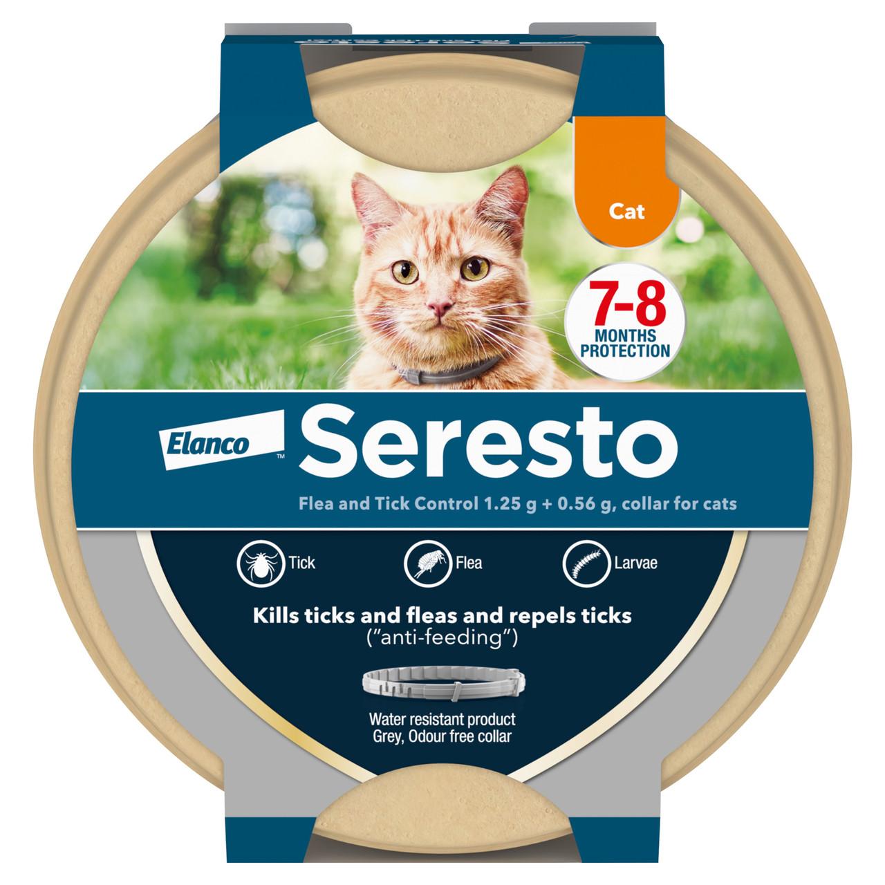 Seresto Flea and Tick Collar for Cats - Single Collar Image https://cdn11.bigcommerce.com/s-g585yu857h/images/stencil/1280w/products/14128/24558/Seresto-Flea-and-Tick-Collar-for-Cats-Single-Collar__41964.1764229674.jpg1