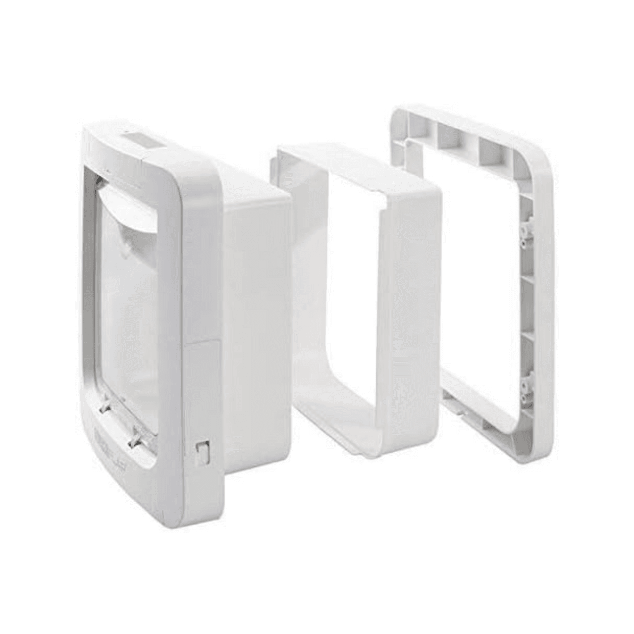 SureFlap Microchip Pet Door Tunnel Extender - White - single Image https://cdn11.bigcommerce.com/s-g585yu857h/images/stencil/1280w/products/14184/24508/Microchip-Pet-Door-Tunnel-Extender---White---1-pack__95465.1764229639.png1