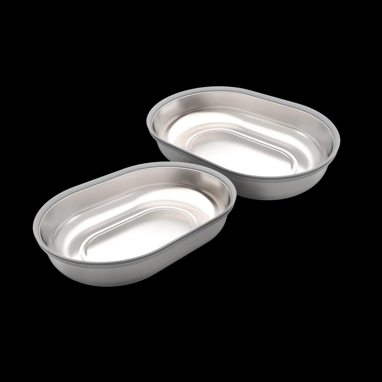 SureFeed Stainless Steel Bowl Set - 2 pack Image https://cdn11.bigcommerce.com/s-g585yu857h/images/stencil/1280w/products/14223/24482/Stainless-Steel-Bowl-Set---2-pack__26576.1764229620.png1