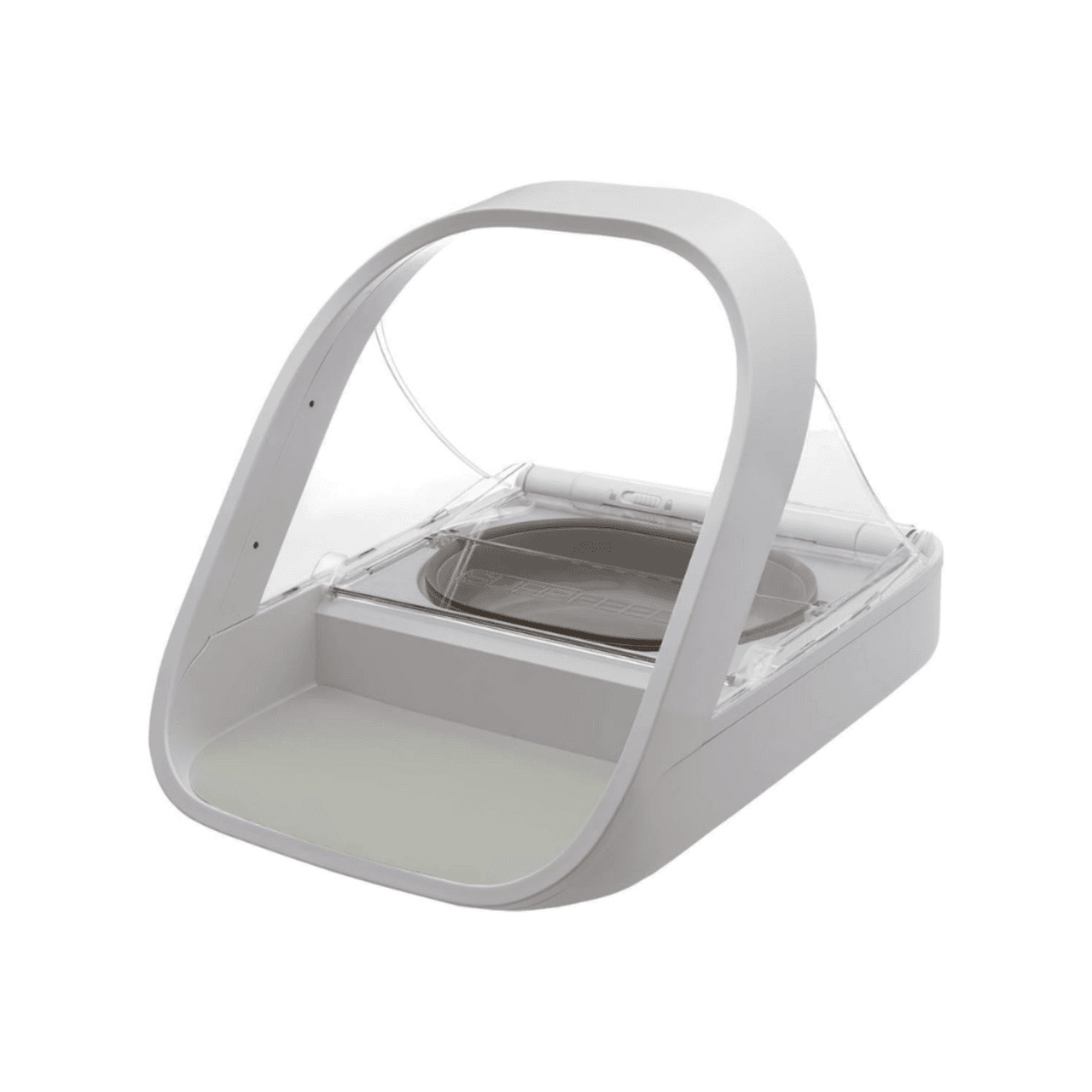 SureFeed Microchip Pet Feeder- White Image https://cdn11.bigcommerce.com/s-g585yu857h/images/stencil/1280w/products/14231/24535/Microchip-Pet-Feeder__61319.1764229659.png1