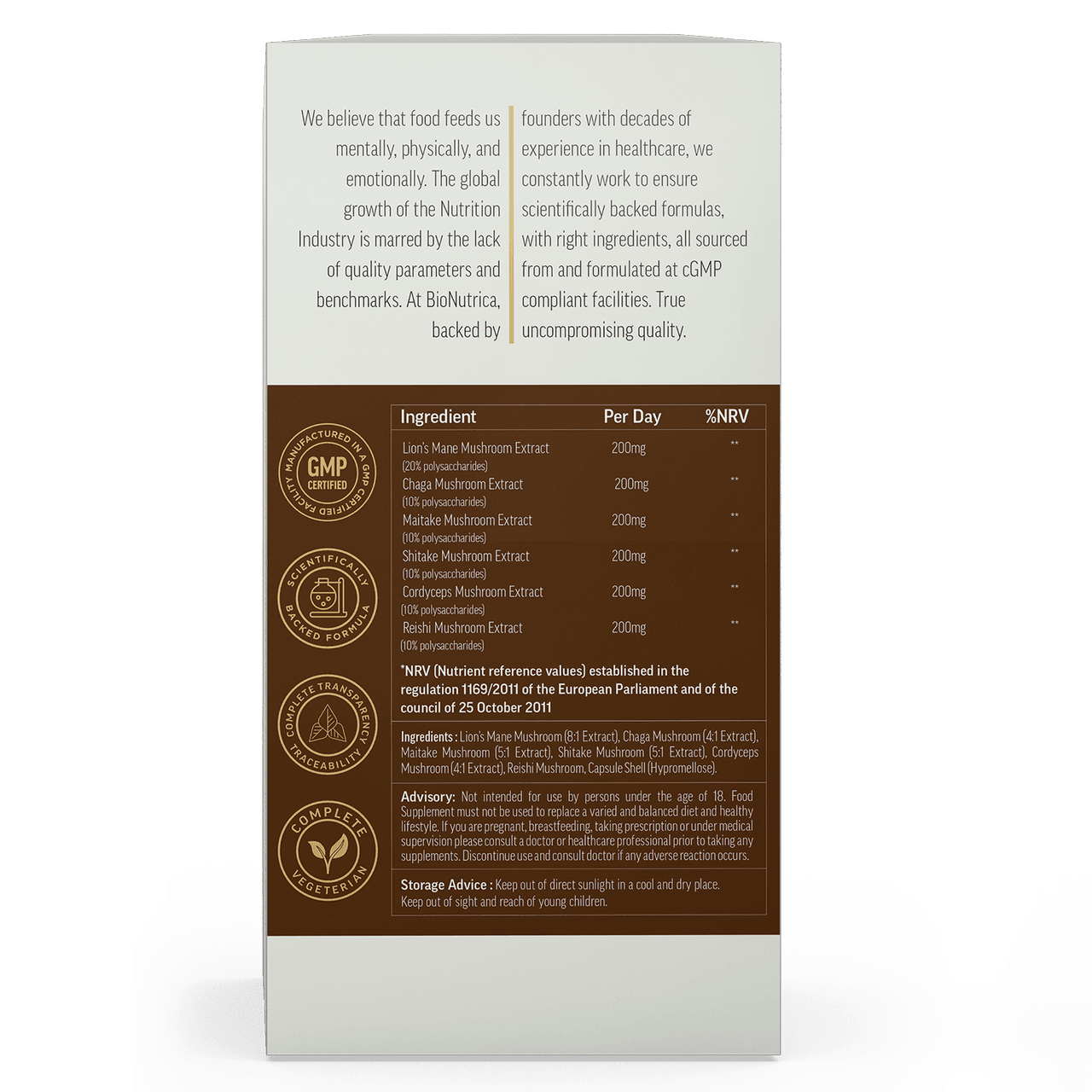 BioCuria Mushroom Complex, Brain & Immune Support, 120 Capsules Image https://cdn11.bigcommerce.com/s-g585yu857h/images/stencil/1280w/products/14347/25012/5391537680403_3__81631.1765375069.png1