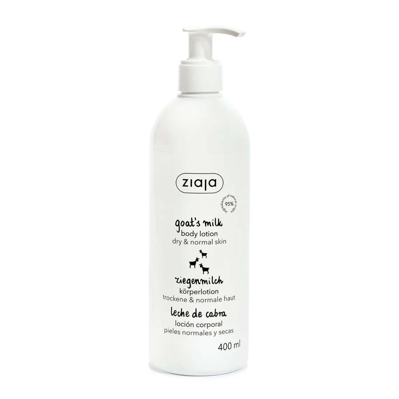 Ziaja Goat's Milk Body Lotion 400ml Image 1