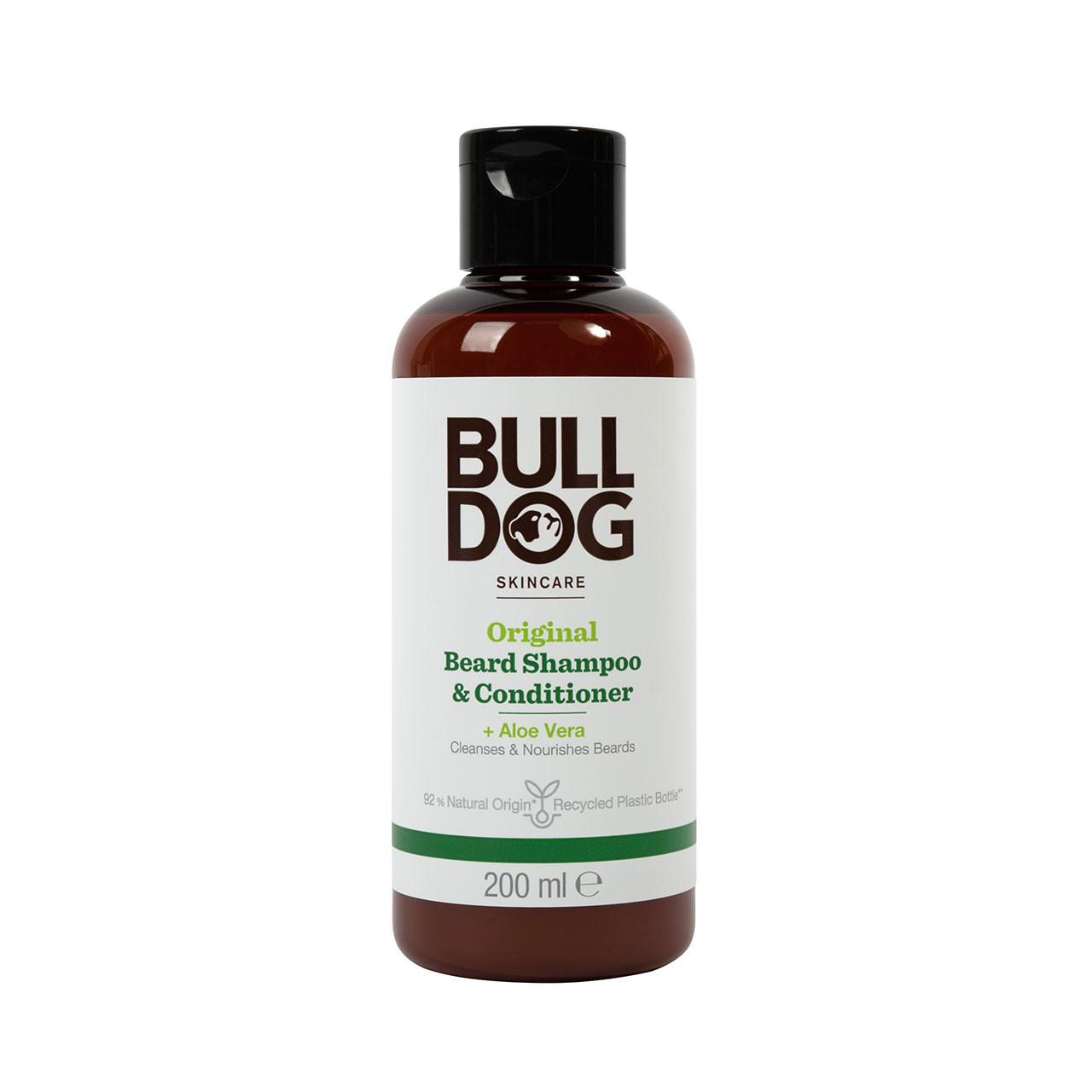 Bulldog Original Beard Shampoo & Conditioner 200ml Image 1