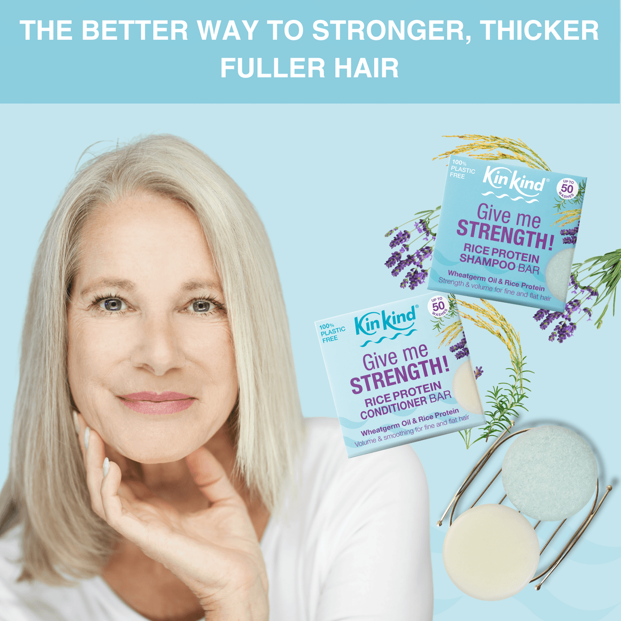 KinKind Give me STRENGTH! Conditioner Bar Rice Protein 40g Image https://cdn11.bigcommerce.com/s-g585yu857h/images/stencil/1280w/products/14378/24959/163876_E__14863.1765372875.png1