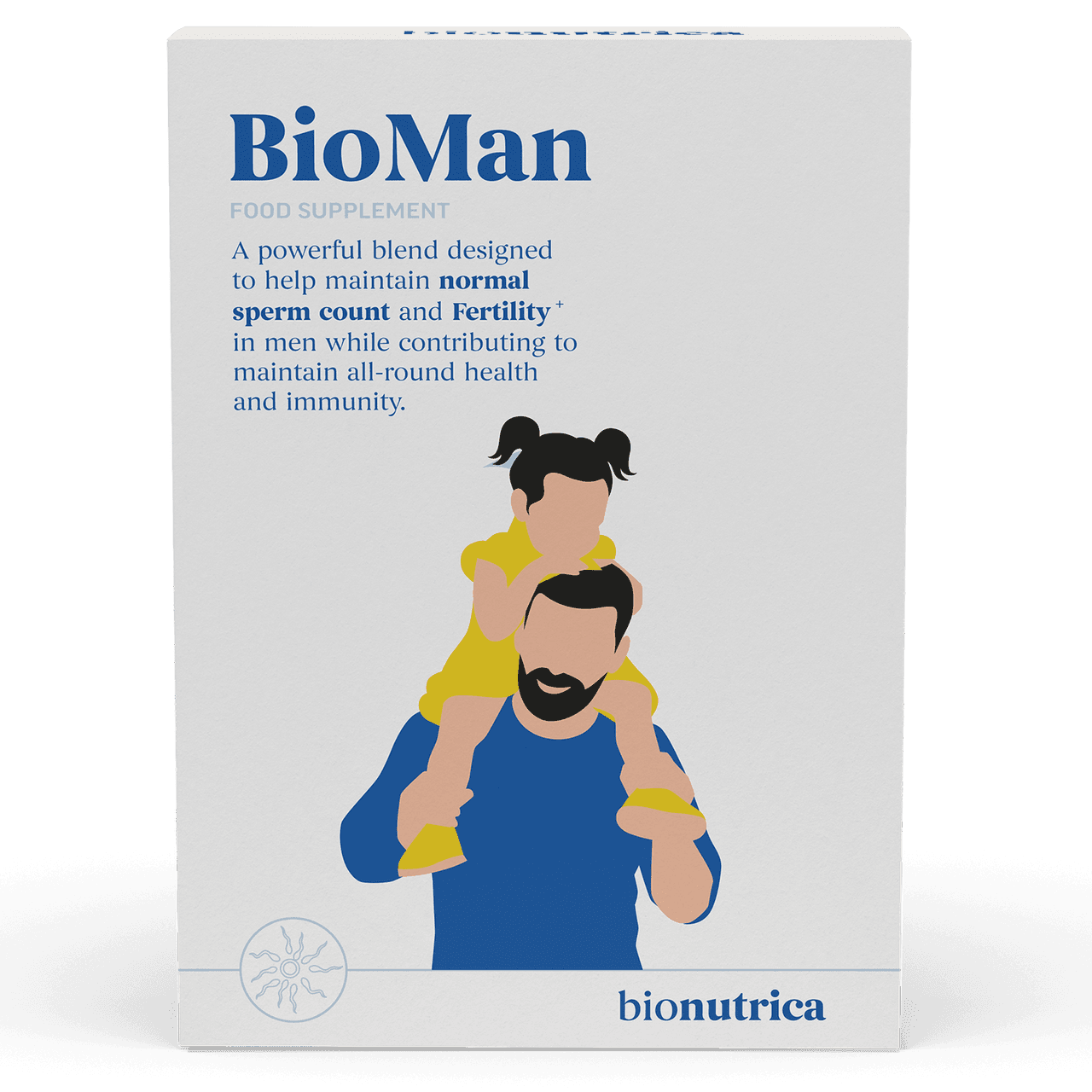 BioMan, Advanced Male Fertility & Vitality Formula, 60 Tablets Image 1