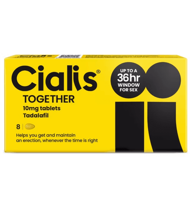 Cialis Together 10mg Tablets - Tadalafil 8 Tablets Image 1