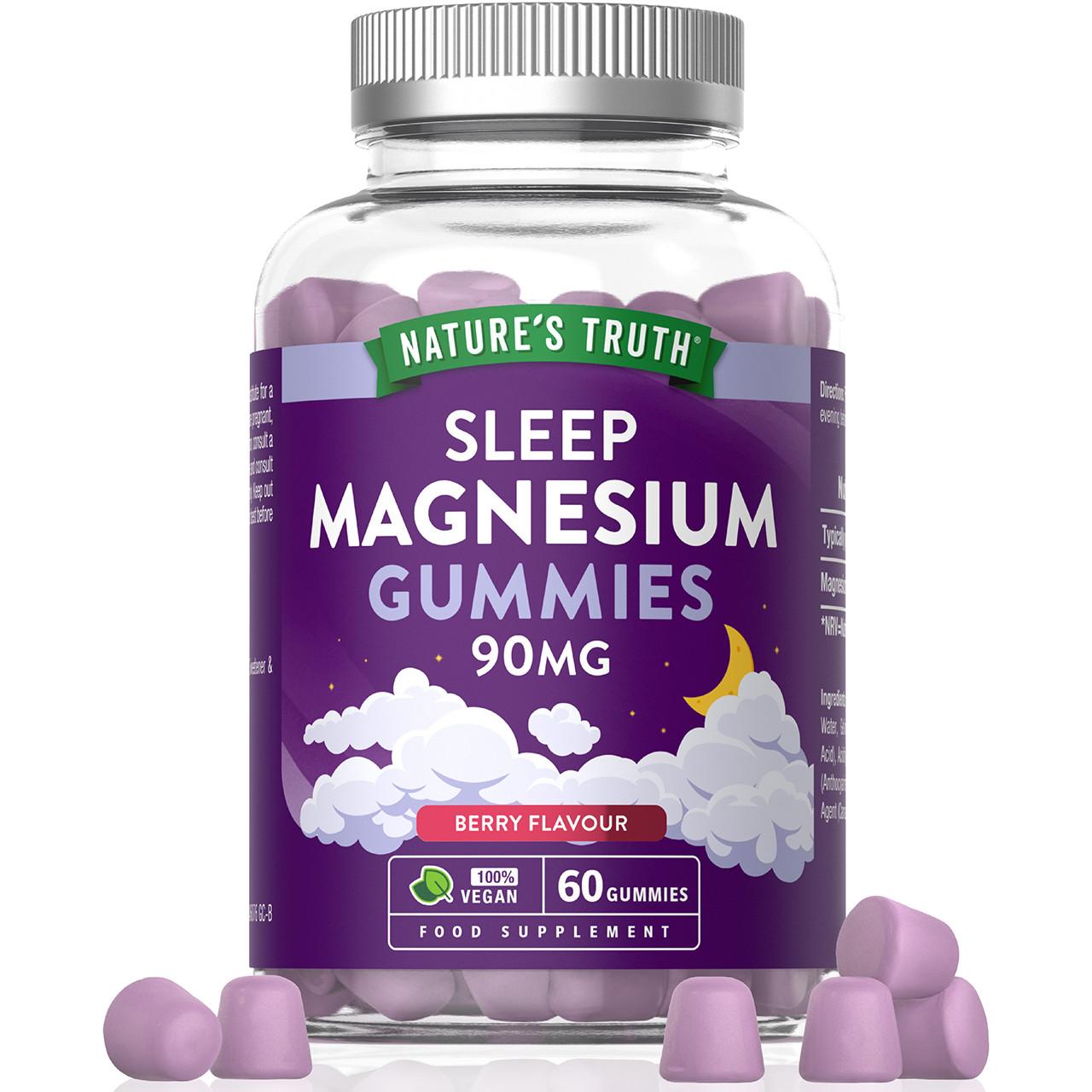 Nature's Truth Magnesium for Sleep 60 Gummies Image 1